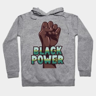 Black Power Fist Hoodie